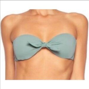 NWT Eberjey Lolita Bandeau swim top, size Large